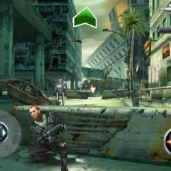 It reminds me of the Gears of War. Terminator Salvation, pretty impressive game.