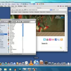 I’ve run MacOSX Leopard successfully in windows7 via VMware.