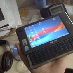 Got an Aigo MID in my hand. Intel Atom Z500 800MHz, 504MB RAM, running windowsXP home.