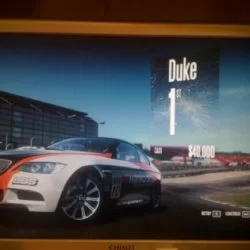 Playing Need for speed: Shift, its graphics are amazing!