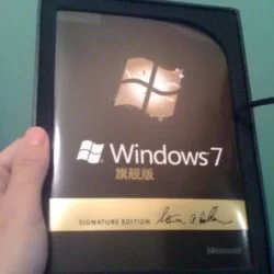 Got the #windows7 ultimate copy just now. http://flic.kr/p/7fvZ4f