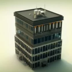 This building, I rendered with Mentalray, and made some effect with Photoshop and my Intuos3. http://flic.kr/p/7nA5rd