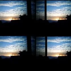 Stayed up through the night, I saw a beautiful sunrise outside my window. http://flic.kr/p/7x3CrW