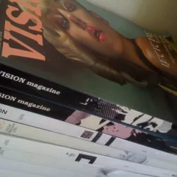 My ‘Vision’ magazine collection.