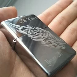 Get a Zippo from Lemon as birthday present…
