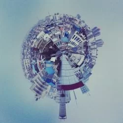 This is a tiny planet.: http://instagram.com/p/nYzDJLFpc2/