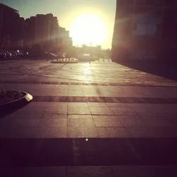 Sun goes down.: http://instagr.am/p/QMcFUgFpd9/