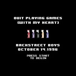 19年前，Quit playing games with my heat 在欧洲首发，当时我才小学三年级XD